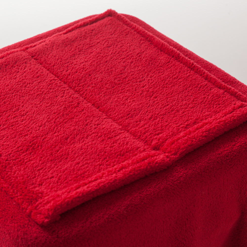 Coral Fleece Blanket, TV Throw, Plush Gift Blanket