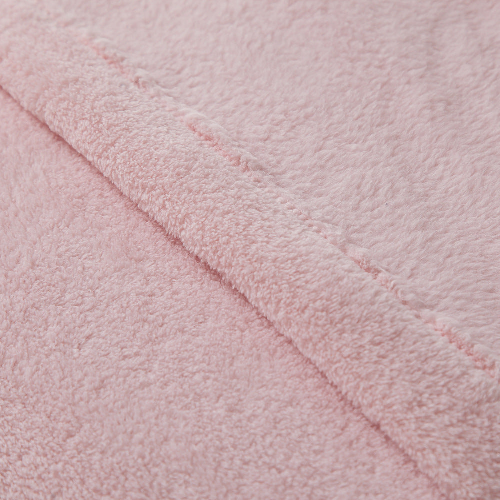 Coral Fleece Blanket, TV Throw, Plush Gift Blanket