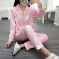 Postpartum Cotton Pajamas Set for Nursing Mothers