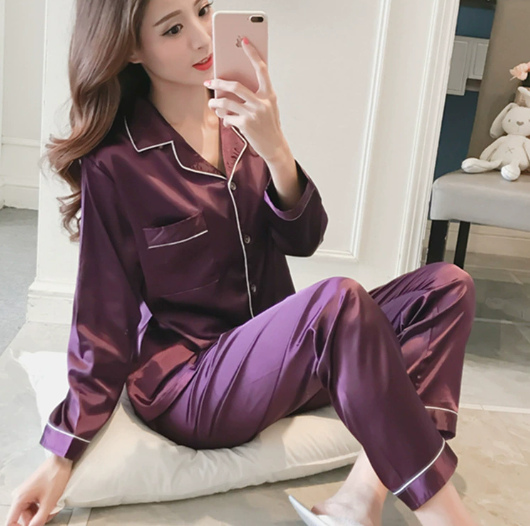 Long Sleeve Pajama Set