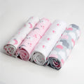 Soft Cotton Flannel Baby Swaddle Wrap Blanket